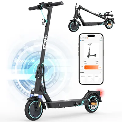 Produktbild von RCB TECH Elektro Scooter,E-Scooter mit Straßenzulassung (ABE),Max.20km/h,Komfortable Stoßdämpfung,APP-Verbindung,Faltbar E-Roller Elektroroller