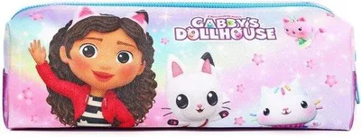 Produktbild von Rosa Schrein-Etui für Mädchen, Reißverschluss, Schulset