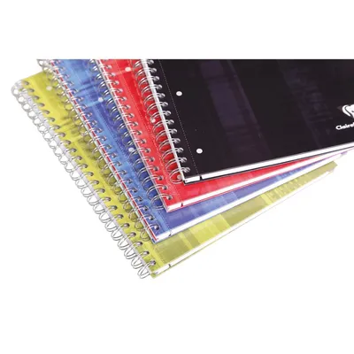 Obrázek produktu pro Spirálový poznámkový blok Clairefontaine 82123C DIN A4 90g 80 listů lícovaný bílý
