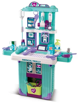 Produktbild von Wiky Doktorset im Koffer mit Effekten 48 x 24 x 65 cm Arzt Rollenspiel