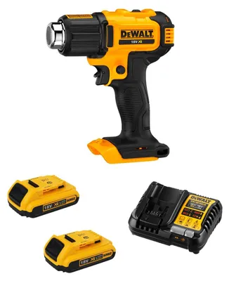 Immagine prodotto di Pistola ad aria calda DeWALT DCE530D2-SK (2 batterie da 2,0 Ah + DCB1104)