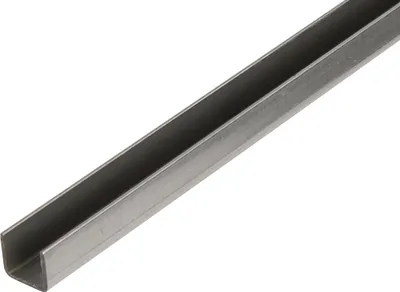Zdjęcie produktu dla Alberts 423902 Profil U, stalowy, 1000 x 20 x 20 mm, zestaw 2 szt