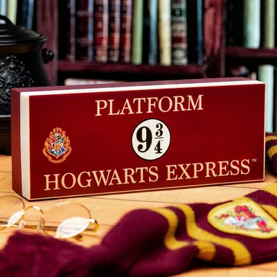 Image de Lampe décorative Harry Potter Hogwarts Express Logo