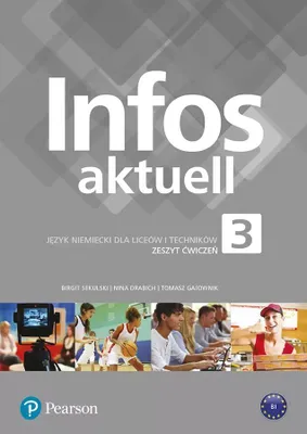 Zdjęcie produktu dla Infos Aktuell 3 AB Podręcznik do języka niemieckiego Pearson