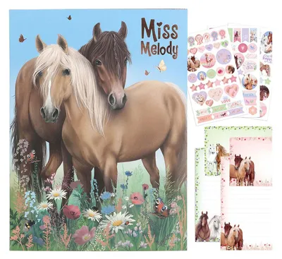 Produktbild von Miss Melody 0412933, Junge/Mädchen, Aufkleber enthalten, Malbuch/Album