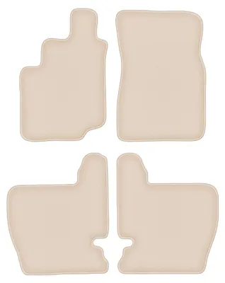 Produktbild von Velours-Fußmatten für SsangYong Musso 1993-2005 (SUV) – 4-tlg, Beige, passgenau – Wielganizator FORTUNA