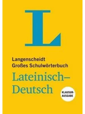 Obrázek produktu pro Langenscheidt Großes Schulwörterbuch Lateinisch-Deutsch Klausurausgabe - Buch mit Online-Anbindung