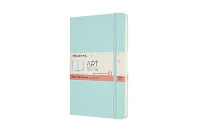 Produktbild von Moleskine Bullet Notizbuch Large/A5, 120G-Papier, Punktraster, Aquamarine