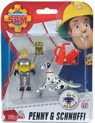 Produktbild von Simba Feuerwehrmann Sam Elvis und Schaf Zubehör Figuren 2er-Pack