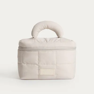 Produktbild von HOMLA BELARI Kosmetiktasche beige 21x13x13 cm