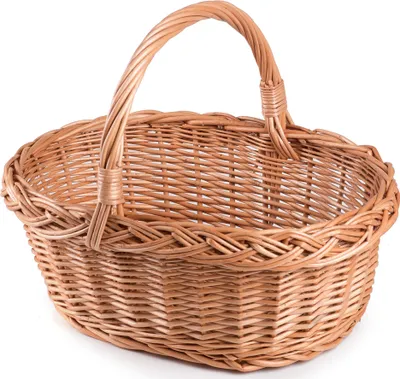 Produktbild von JIPRO® Weidenkorb für Geschenke Surprise I. - B 40 x T 31 x H 18/35(cm)