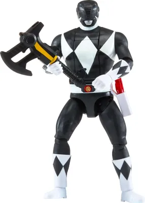 Obrázek produktu pro Power Rangers Auto-Morphin Black Ranger Figure, 4 rok/roky, Černá, Plast
