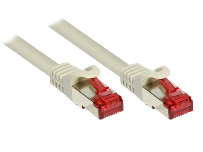 Produktbild von Good Connections Patchkabel CAT6 S/FTP 30m grau 250MHz