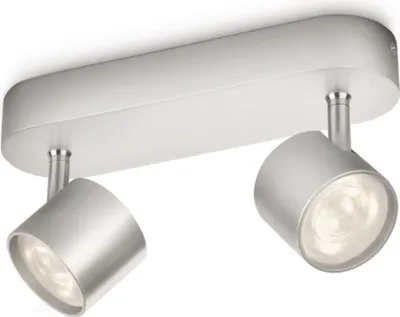 Image de Philips myliving LED Spotbalken Star 2-flammig, aluminium