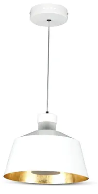 Obrázek produktu pro LED závěsné svítidlo VT-7444, bílé, 7 W, neutrální bílá, 400 lm, kov, rozměry: 120 x 25 x 25 cm, IP20, V-TAC