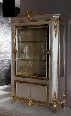 Immagine prodotto di Vetrine Vetrinetta Vetrina Vetrina da esposizione soggiorno legno credenza stile italiano