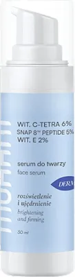 Produktbild von Straffendes und aufhellendes Gesichtsserum mit ultrastabilem Vitamin C TETRA 6% Neuropeptid SNAP 8™ Peptid 5% und Vitamin E 2% 30ml