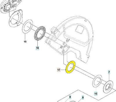 Zdjęcie produktu dla Okładzina do przecinarki Husqvarna K6500 K1270 K7000 K770
