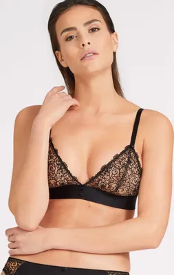 Produktbild von Aubade Miss Karl Triangel Bh UC10 Zwart - größe S