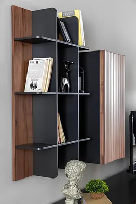 Produktbild von rtv Lowboard tv Ständer Regale Sideboard Holz Modern Braun Wohnzimmer