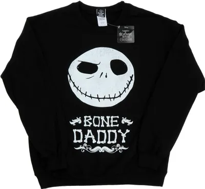Produktbild von Disney - "Nightmare Before Christmas" Sweatshirt für Herren BI3041 (M) (Schwarz)