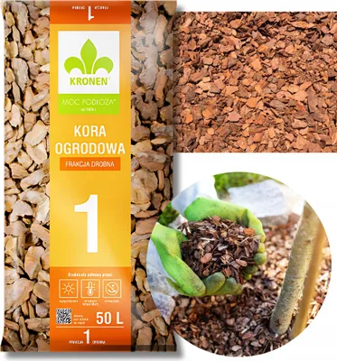 Obrázok produktu pre Prírodná kôra na mulčovanie, 20 l