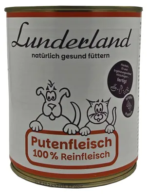 Produktbild von Lunderland Dose Putenfleisch 800g