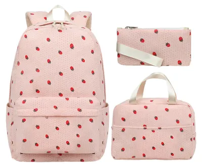 Image de Sac à dos pour enfants avec boîte à lunch et trousse
