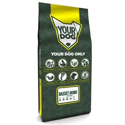 Productafbeelding van Yourdog Basset hond Volwassen 12KG