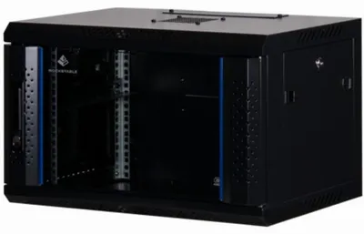 Produktbild von ROCKSTABLE Netzwerkschrank 19" 6 HE 600x440x370mm
