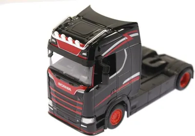 Produktbild von BBURAGO MODEL HAULERS CUSTOM CABS SCANIA 770 S GLOSS BLACK 1:43 - (Spielzeug, Fahrzeuge)