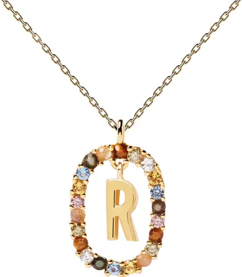 Immagine prodotto di Collane con pendente PDPaola Oro Da 43 cm a 49 cm Collezione Nuove Lettere - donna