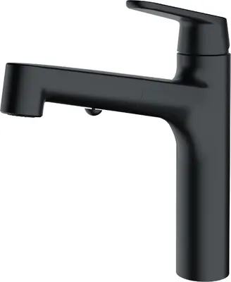 Obrázek produktu pro Kuchyňská baterie Franke Lift černá matná s vytahovací sprškou 115.0621.670