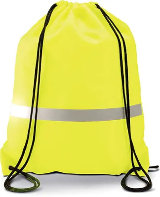 Produktbild von Kimood Rucksackbeutel Bagbase Backpack Portable Drawstring Fitness, Größe:U, Farbe:Fluorescent Yellow