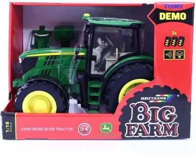 Zdjęcie produktu dla Tomy Big Farm John Deere 6210R Traktor Sw/Dz 4283