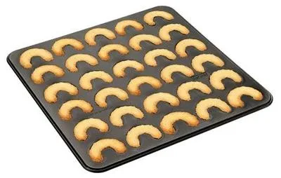 Obrázek produktu pro Forma na pečení muffinek 12 jamků zlatá