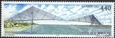 Produktbild von Briefmarken Frankreich 1995 Mi 3067 (kompl.Ausg.) postfrisch Normandiebrücke