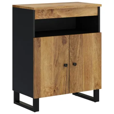 Obrázok produktu pre Komoda s 2 dvierkami 60x33x75 cm masívny mangovník