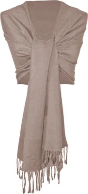 Produktbild von Halstuch aus Viscose - Stola Schal 185 x 70 cm | Braun