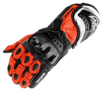 Produktbild von Motorradhandschuhe TX-1 in Schwarz/Rot, Größe S