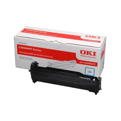 Produktbild von OKI Cyan Image Drum for C3520/C3530 MFPs, Original, OKI C3520, C3530, C3530 MFP, C3520 MFP, MC350, MC360, 15000 Seiten, Laserdrucken, Cyan, Cyan