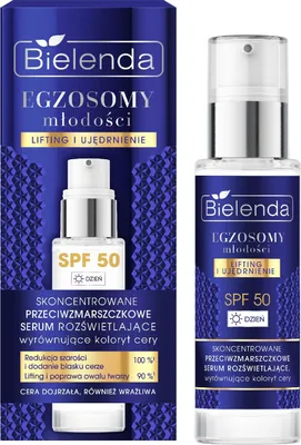 Zdjęcie produktu dla Bielenda Egzosomy Młodości Serum Przeciwzmarszczkowe Do Twarzy Sfp50 30Ml