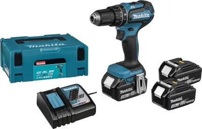 Zdjęcie produktu dla Akumulatorowa wiertarka udarowa Makita DHP485RF3J