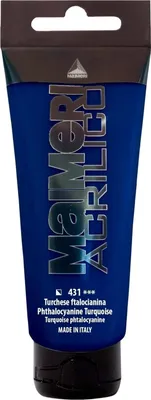 Obrázek produktu pro Maimeri Acrilico Akrylová barva Phthalo Turquoise 431 75 ml 1 ks