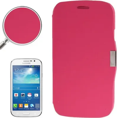 Produktbild von Handyhülle Tasche für Samsung Galaxy Grand Duos GT-I9082 pink gebürstet
