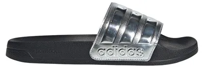 Produktbild von adidas Adilette Shower Slides Core Black Silver Metallic - EU 40