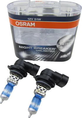 Zdjęcie produktu dla 2x żarówki Osram NightBreaker UNLIMITED +110% do soczewek przeciwmgielnych H11 #87
