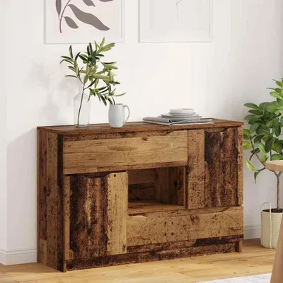 Obrázek produktu pro vidaXL Příborník se zásuvkami Rekultivované dřevo 100 x 30 x 65,6 Materiál na bázi dřeva