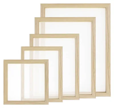 Produktbild von 5 Größen Papierschöpfrahmen für DIY-Papierhandwerk