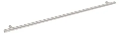 Obrázek produktu pro Madlo na nábytek z nerezové oceli, rozteč 448 mm, povrchová úprava: saténový nikl
